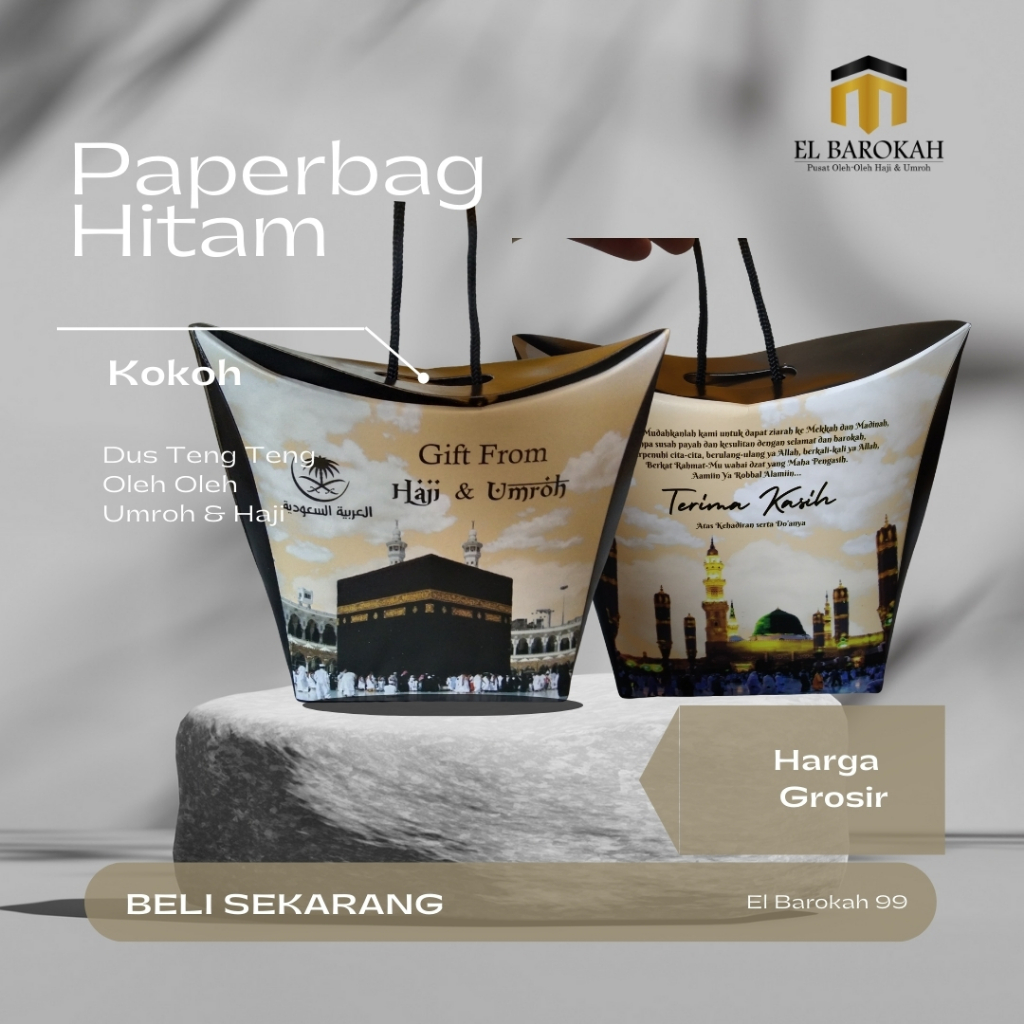 

Dus Tali Oleh oleh Haji dan Umroh per Pack isi 50