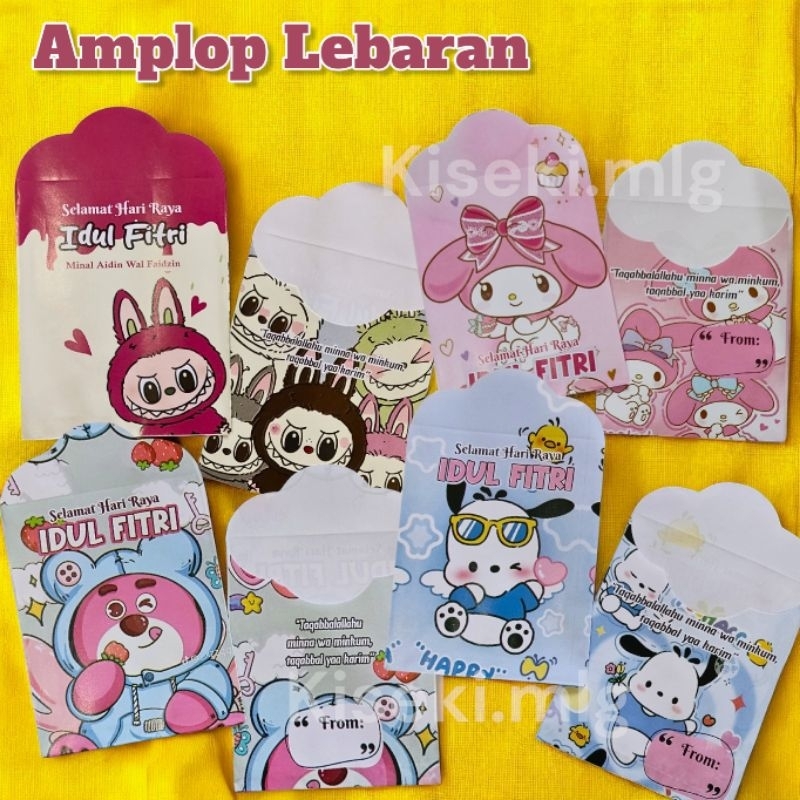 

100 pc (10pack) Paket Amplop Lebaran