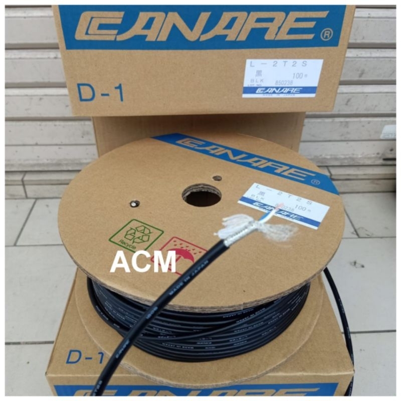 KABEL MICROPHONE L2T2S MADE IN JAPAN SERABUT TEMBAGA 100 METER KABEL AUDIO ISI 3