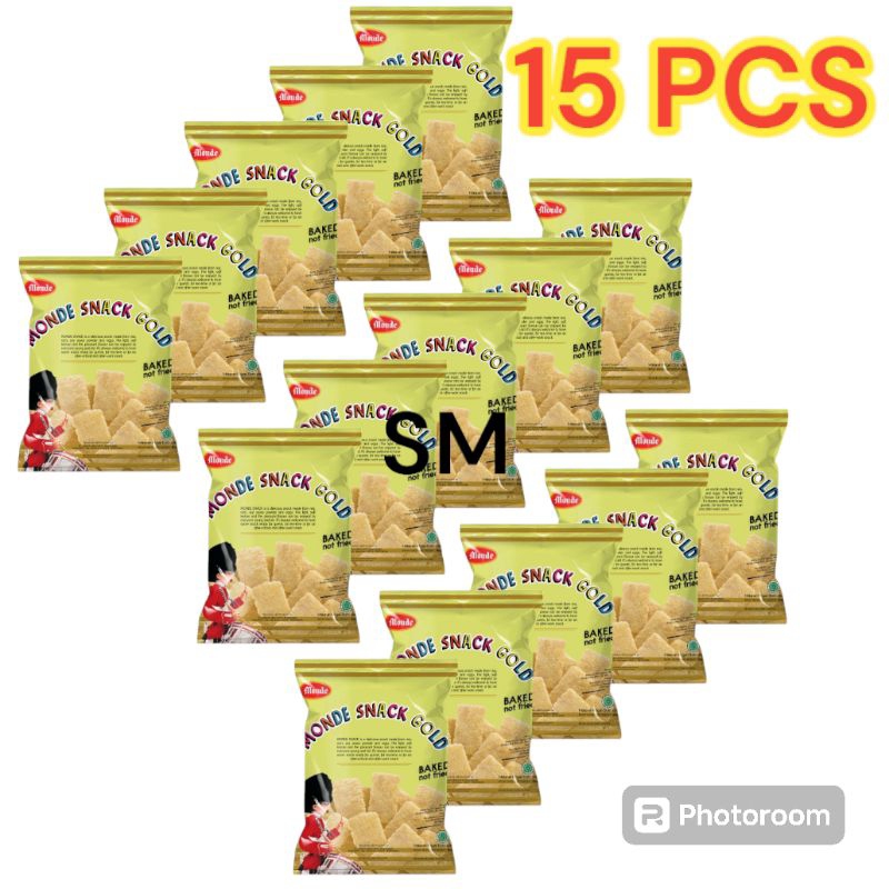 

Monde Snack gold kemasan 27gram