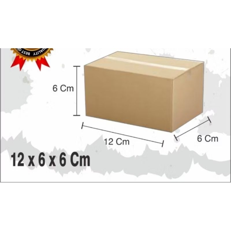 

Kardus Packing / kartun box 6x6x12