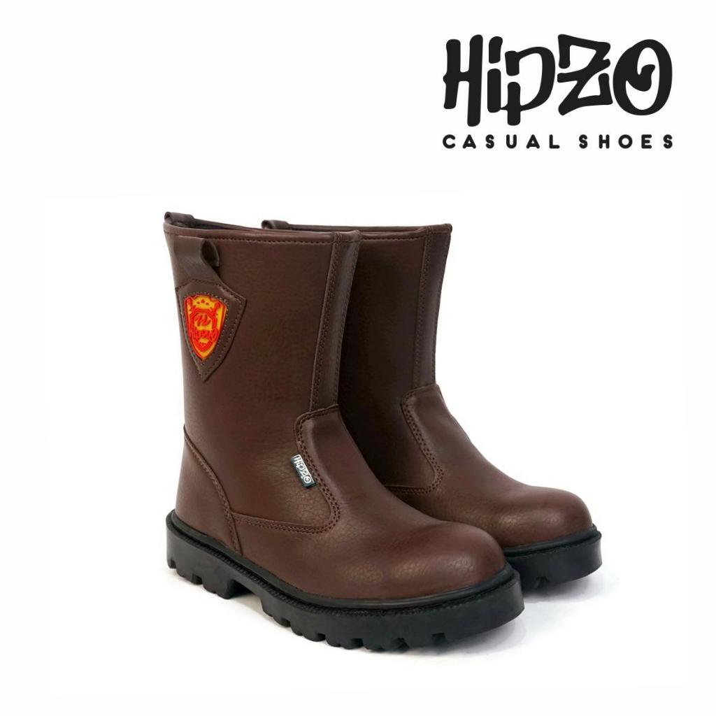 Sepatu Boots Safety Ujung Besi M057 HIPZO