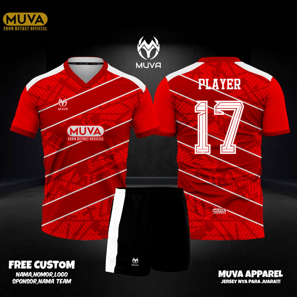 Jersey Futsal FullPrint / Jersey Custom FREE Nameset / Baju olahraga jersey bola / futsal custom #FT