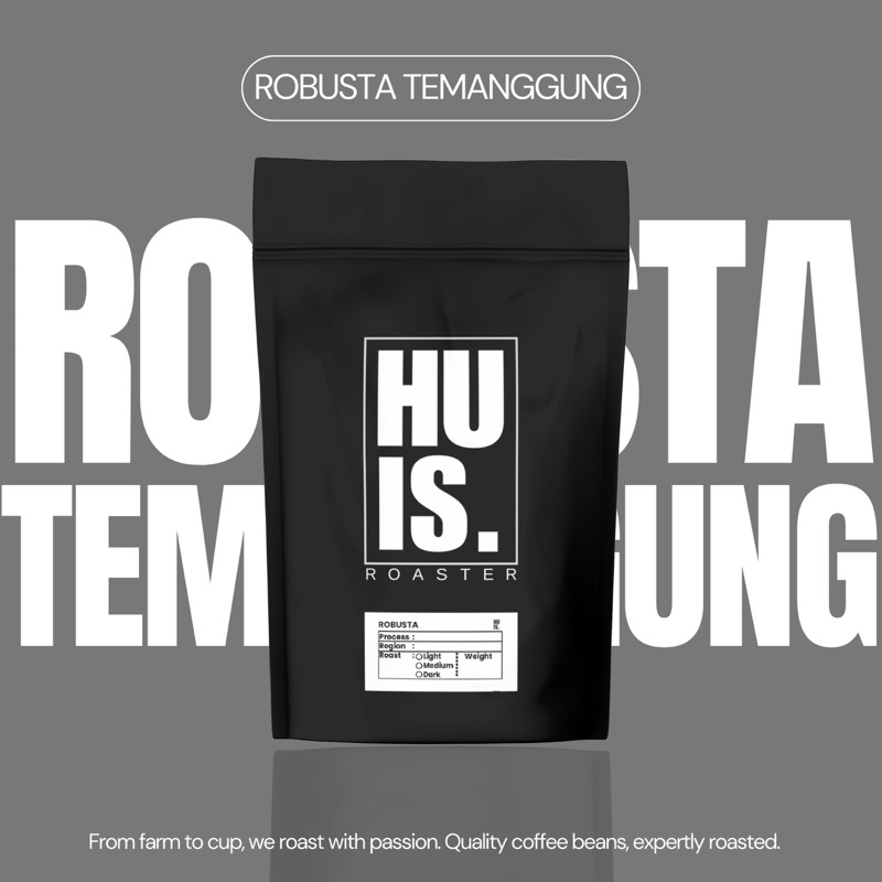 

Kopi Robusta Temanggung Natural | Beans & Bubuk