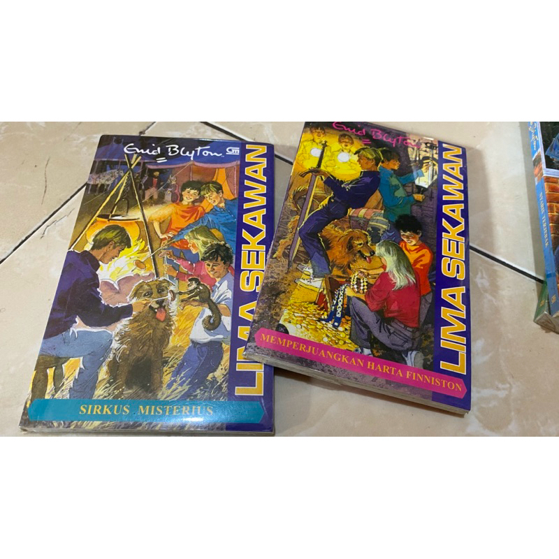 Buku Enid Blyton-Lima Sekawan(5 Buku)