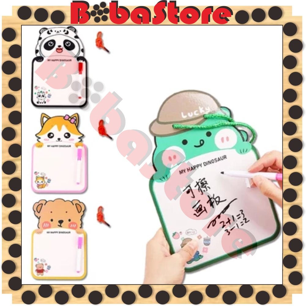 

⭐Bobastore⭐Papan Tulis Mini Anak Karakter Lucu / Papan Tulis Anak Free Spidol Bisa Dihapus Dan Tali Gantung / Papan Tulis Mini R1242