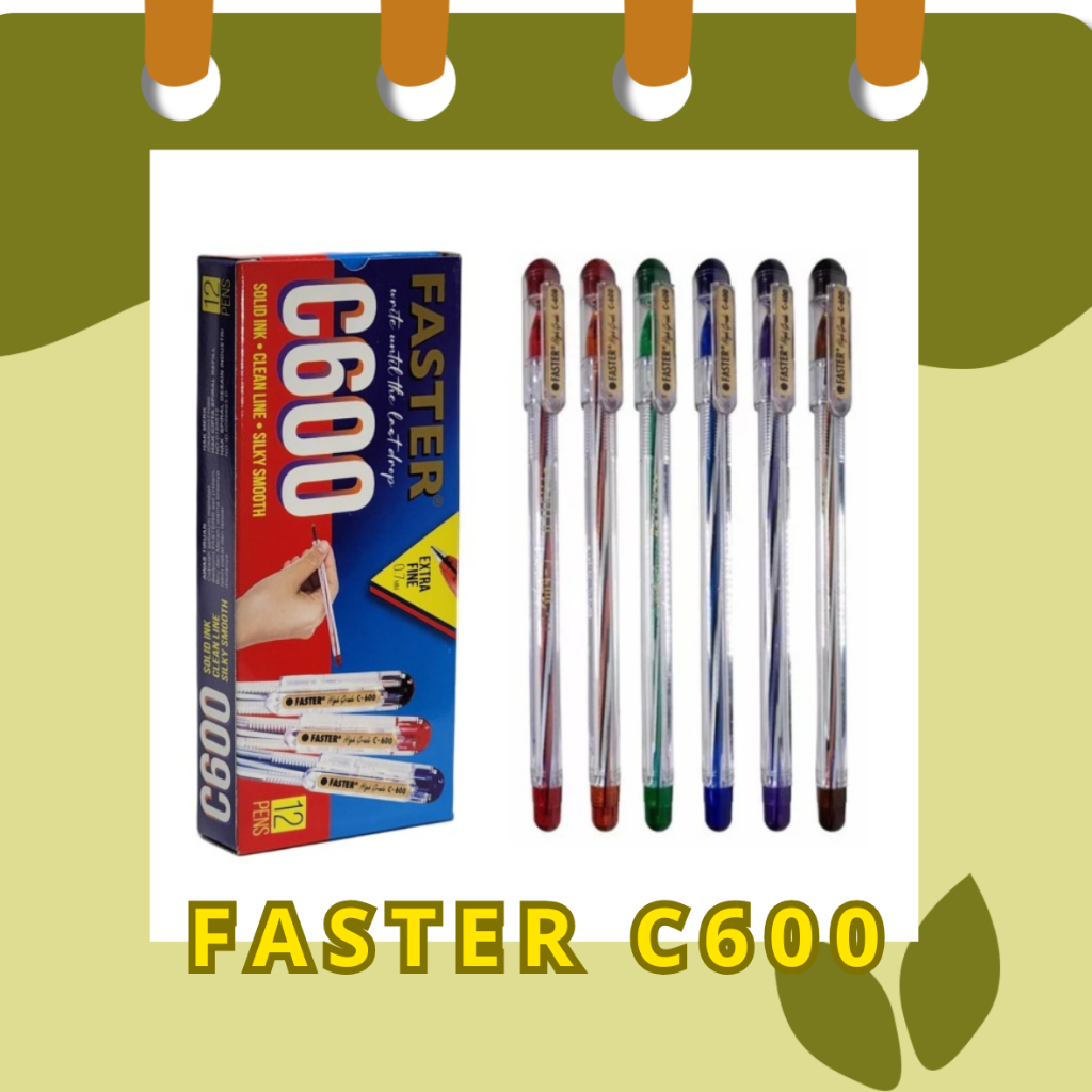 

Pen Faster C600 / Bolpoin Faster C600
