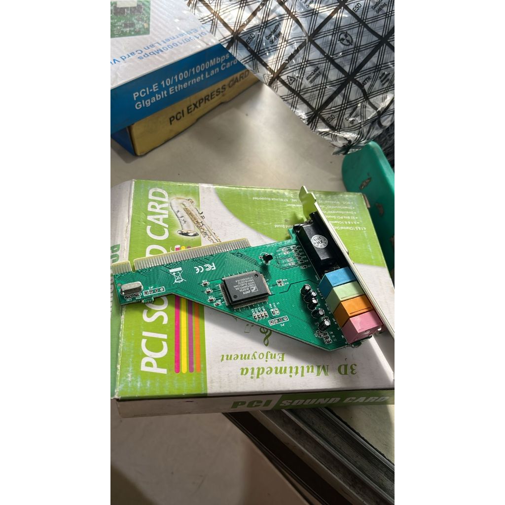 PCI SOUND CARD STANDART / PCI AUDIO CARD MURAH soundcard standard