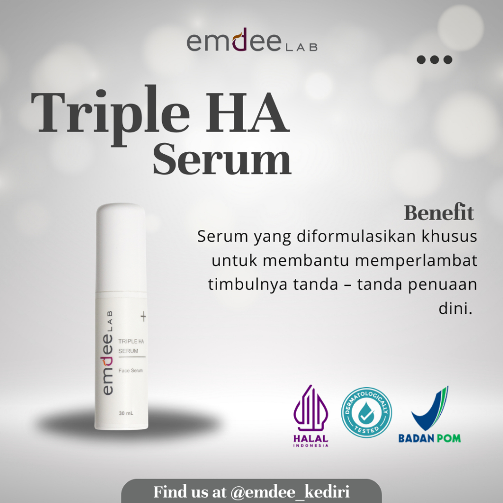 Emdee Lab Triple HA Serum