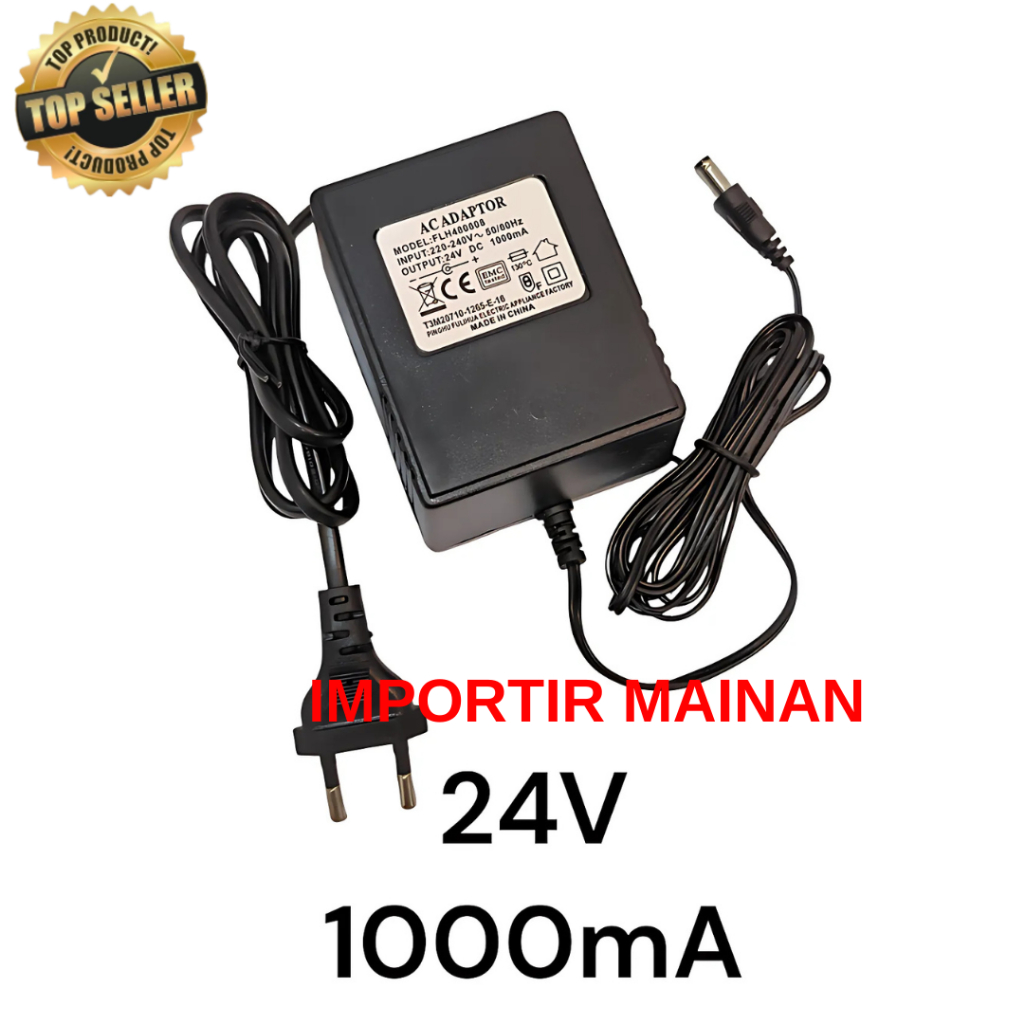 charger mobil aki anak 24V 1000mA FLH480608 yukita 1928 689 YSA021