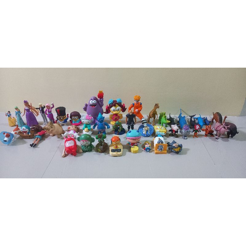 Mainan McD, Hokben, AW, KFC preloved/second/bekas