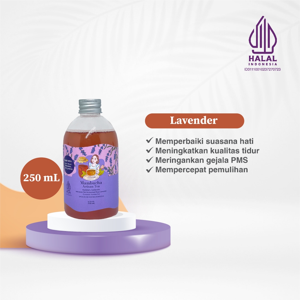 

XMASTER KOMBUCHA VARIANT LAVENDER MAMBUCHA 250 ML
