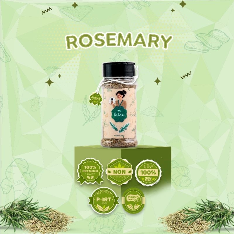 

Rosemary Kering / Bumbu Botol 30gr / Premium Quality / IKIAE