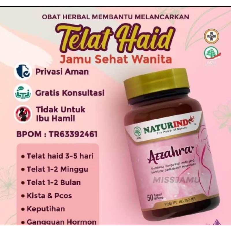 solusi telat haid/pelancar haid ampuh 100%
