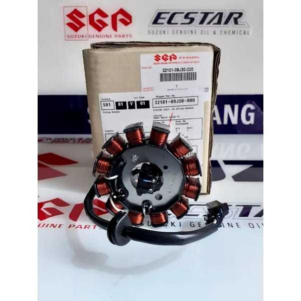STATOR ASSY | SPUL MOTOR SUZUKI ADDRESS 110 ASLI ORIGINAL SGP