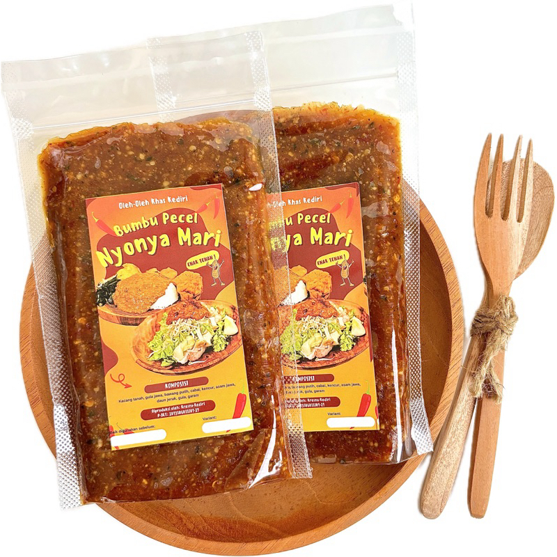 

Maknyuss1 Sambel Pecel Kediri Nyonya Mari 500 Gr