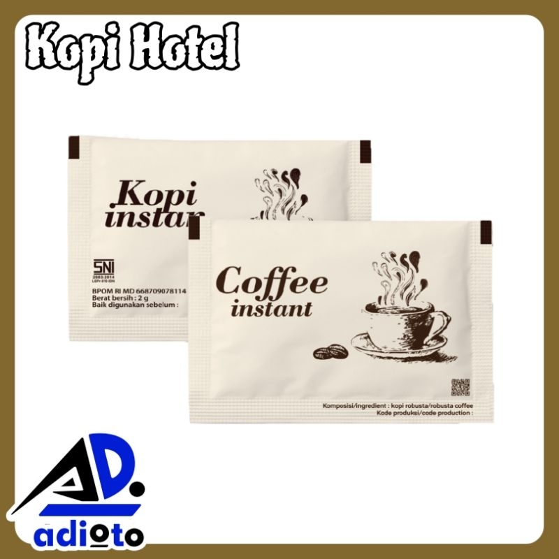 Kopi Sachet isi 250pcs / Kopi Instan / Coffee Instant / Coffee Sachet / Kopi HotelKopi Sachet isi 25
