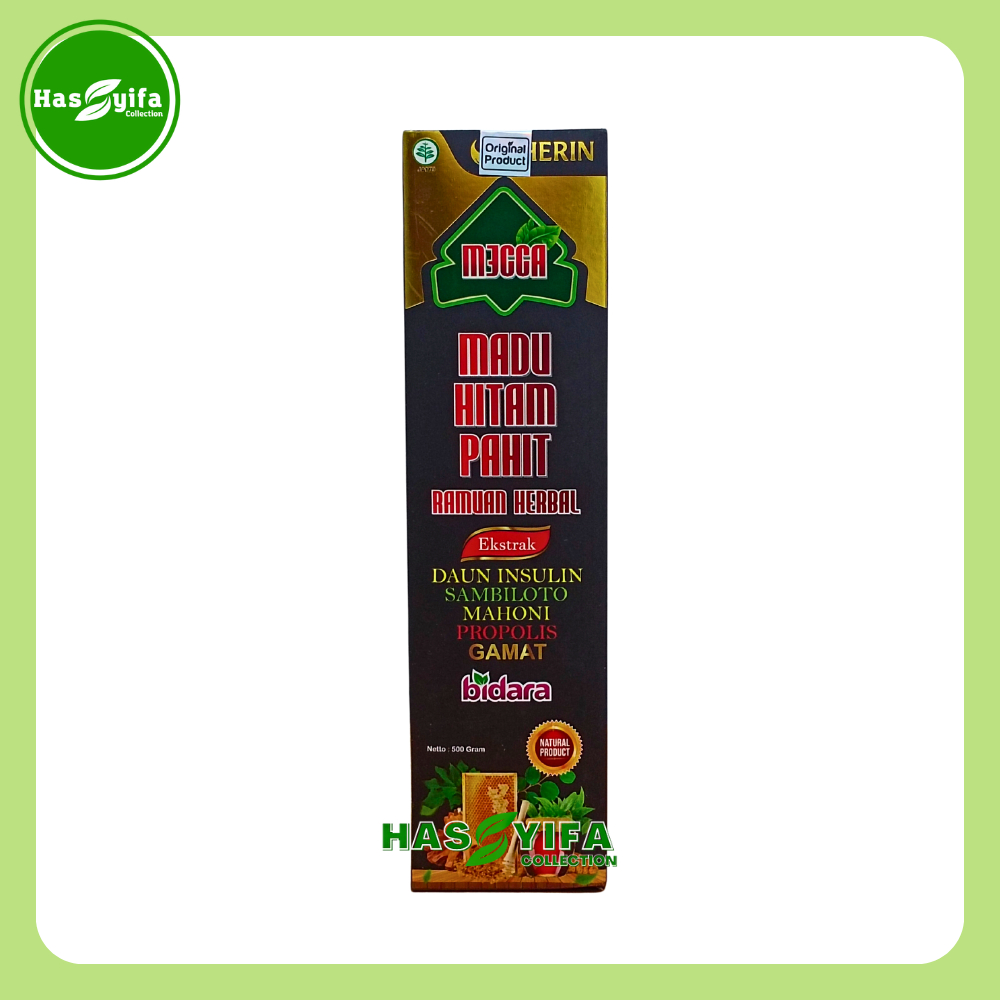 

RB Madu Hitam Pahit Ramuan Herbal Propolis Bidara Mecca 500gram