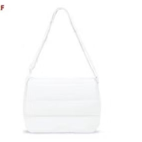 Beyond The Vines Poofy Bag White