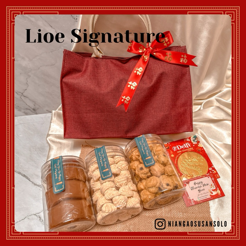 

Lioe Signature | Kue Keranjang Asli 100% Cap Susan Solo Hampers Imlek Nian Gao Tiam Pan Kue Cina Kue China Hampers Chinese New Year Kue Keranjang Coklat Kue Keranjang Durian Cookies