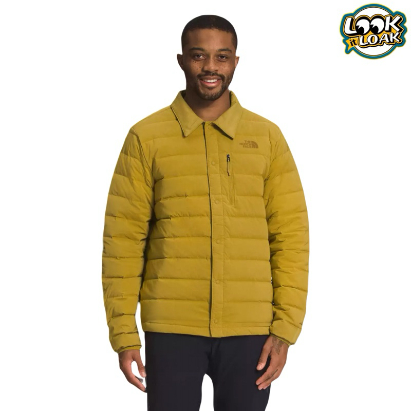 Jaket down bulu angsa pria winter the north face belleview stretch down