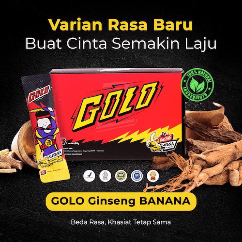 Golo Ginseng Banana Buat Cinta Semakin Laju
