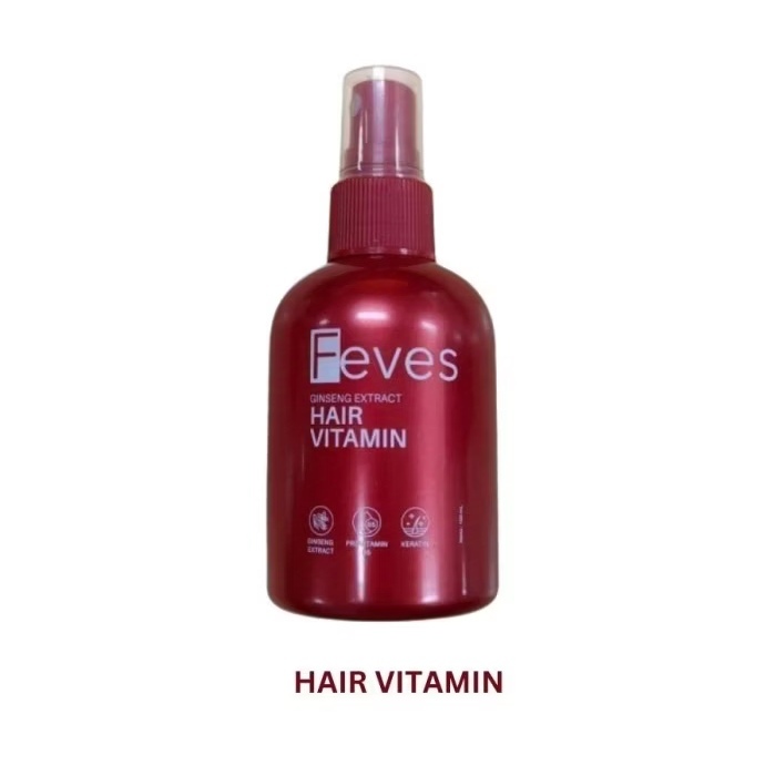 ❤ MEMEY ❤ FEVES Hair Vitamin 100ml | Rosemary | Ginseng | Ginger Extract