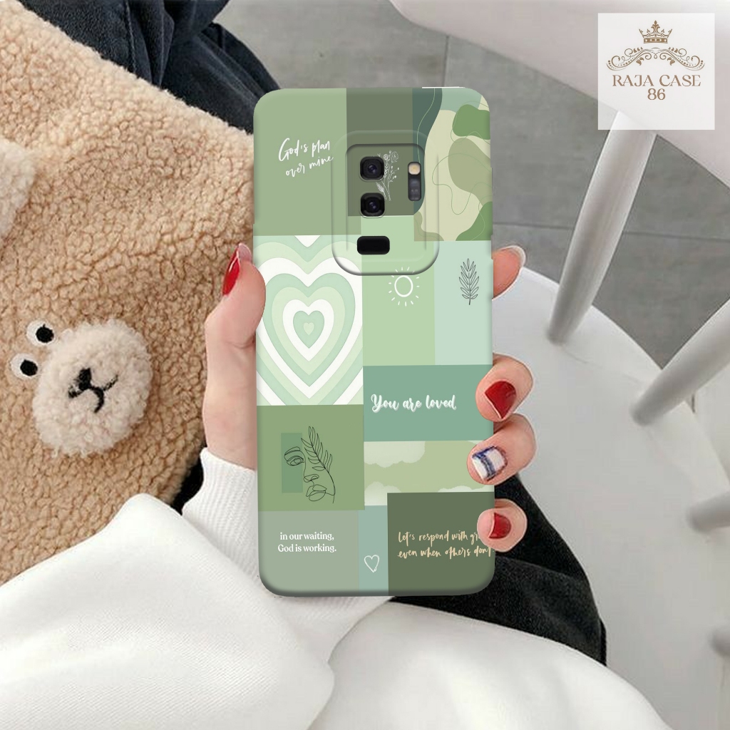 Softcase Samsung Galaxy S9 Plus - Rajacase - Case Samsung Galaxy S9 Plus - Motif Case Aesthetic - Ca