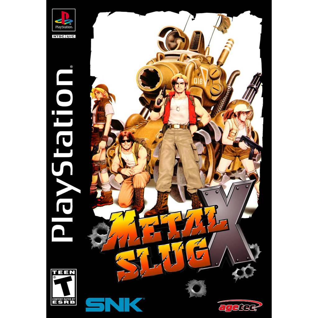 KASET PS1 METAL SLUG X
