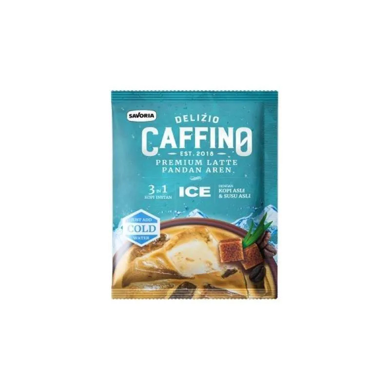 

Kopi Delizo Caffino Premium Latte Pandan Aren Ice Kemasan Renteng - 1 Renteng isi 10 sachet x 27gr, Kopi Instant, Kopi Indonesia, Kopi Premium