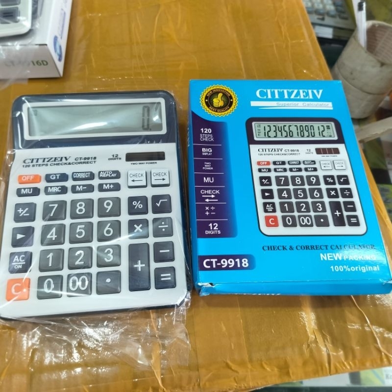 

KALKULATOR CITIZEN CT 9918, 12 DIGIT