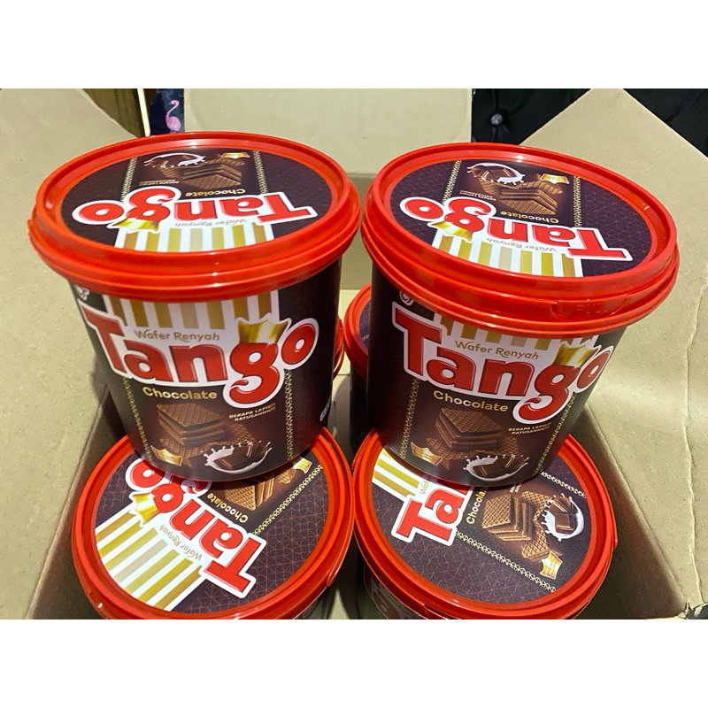 

WAFER TANGO Rasa Coklat Toples Plastik