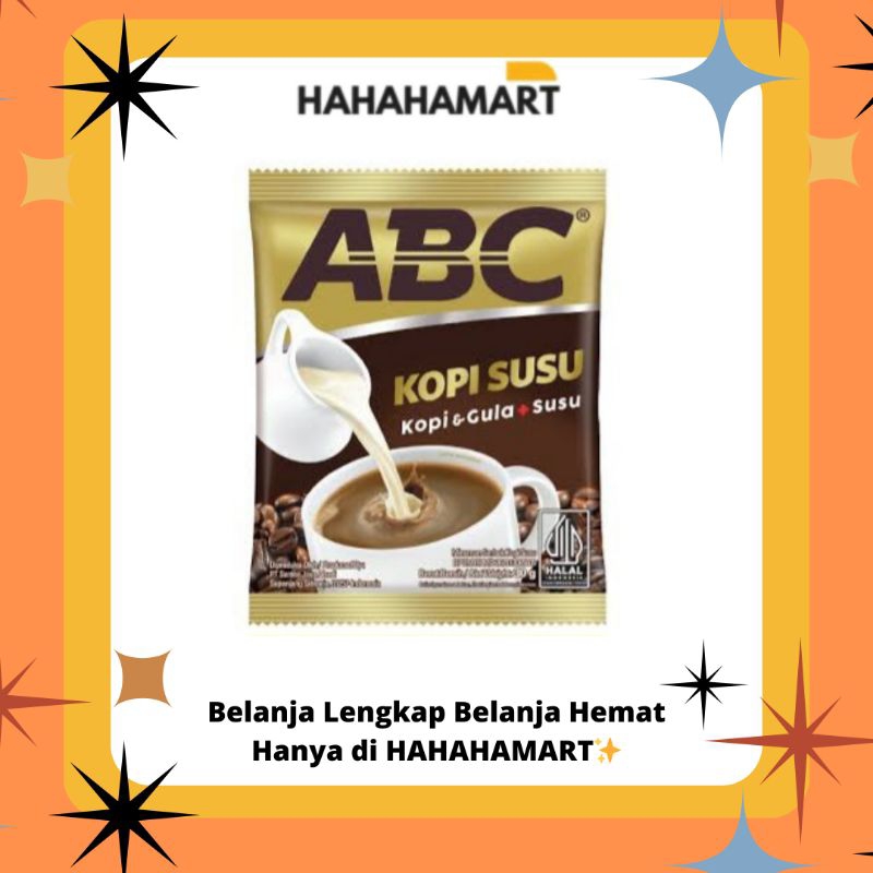 

✨hahahamart_sby✨KOPI ABC SUSU || HARGA PAKET 2 RENTENG (20 PCS)