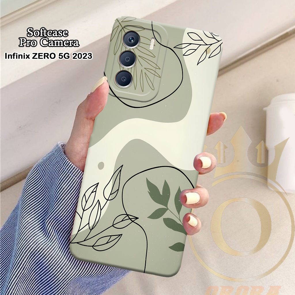 Softcase Infinix Zero 30 5G 2023 - Orora - Casing Infinix Zero 30 5G 2023 - Motif case  Abstrak - In
