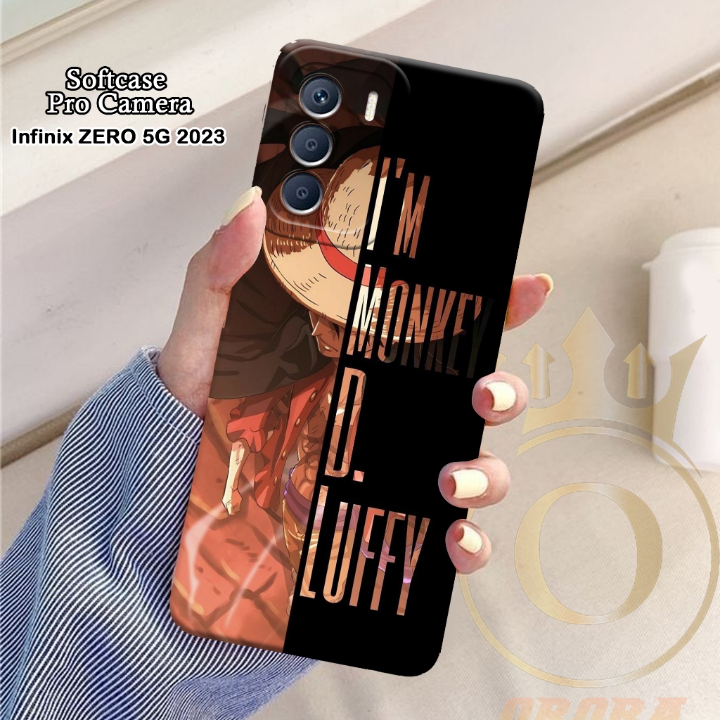Softcase Infinix Zero 30 5G 2023 - Orora - Casing Infinix Zero 30 5G 2023 - Motif case  Anime - Infi