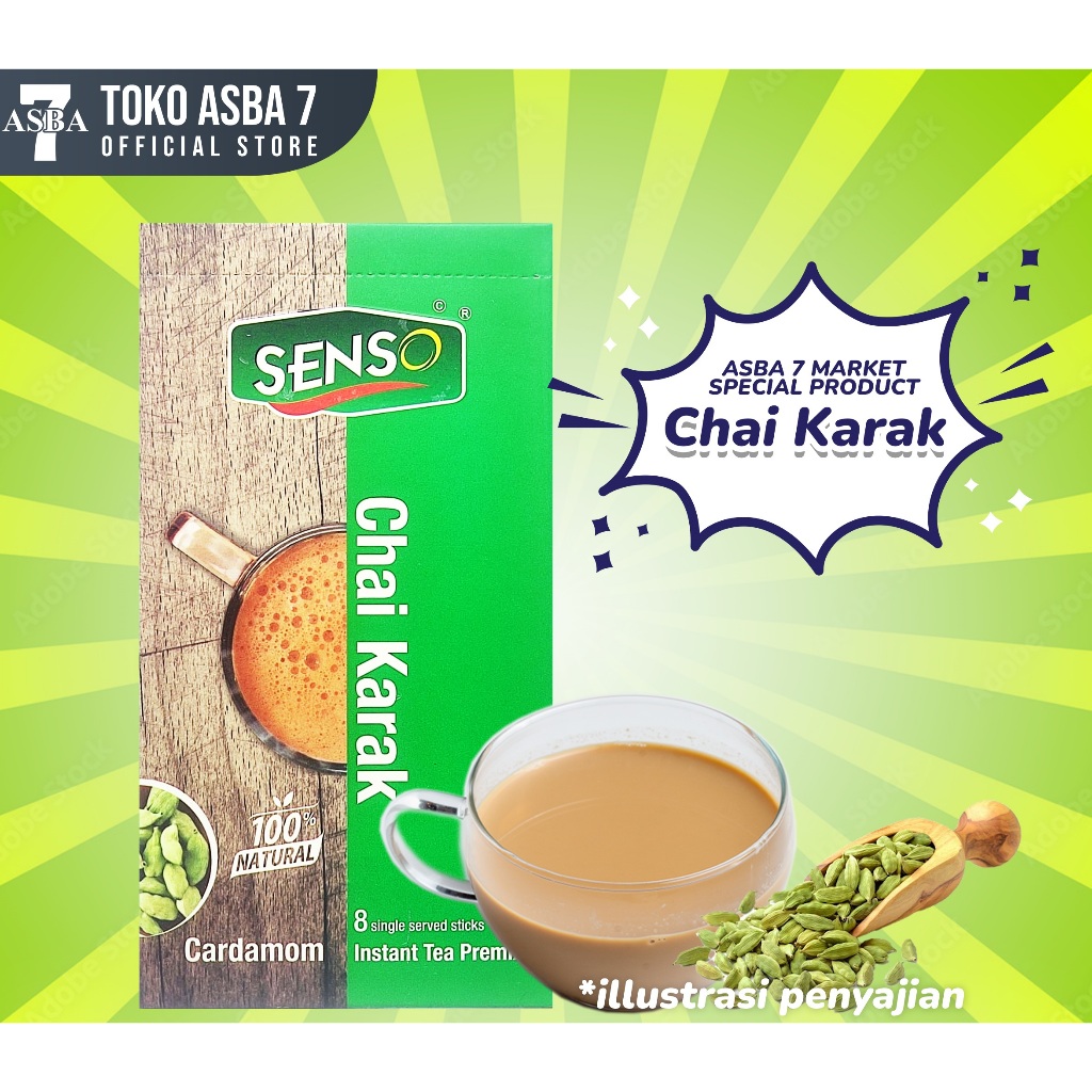 

SENSO CHAI KARAK CARDAMOM 160 G