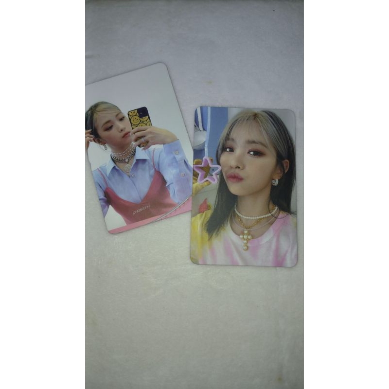jual wts photocard pc ryujin crazy in love