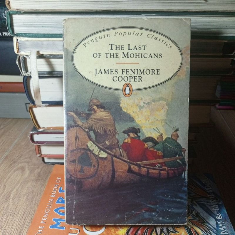 buku The Last Of The Mohicans, James fenimore Cooper, penguin popular classics, bahasa inggris, used