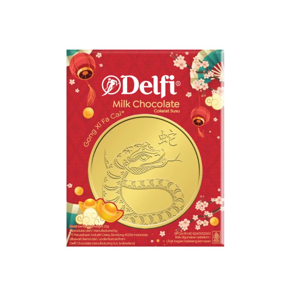 

Coklat Delfi Cokelat Chocolate Big Coin Imlek Gong Xi Fa Cai