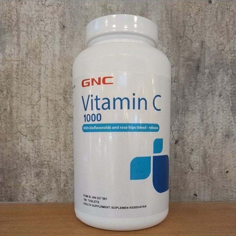 GNC Vitamin C1000mg Time Release 180tablet