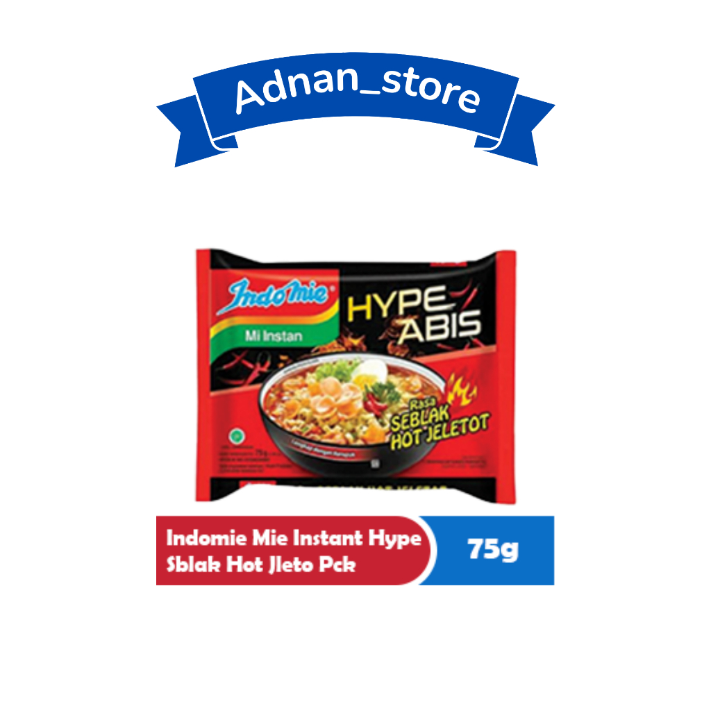 

INDOMIE HYPE SEBLAK HOT JELETOT