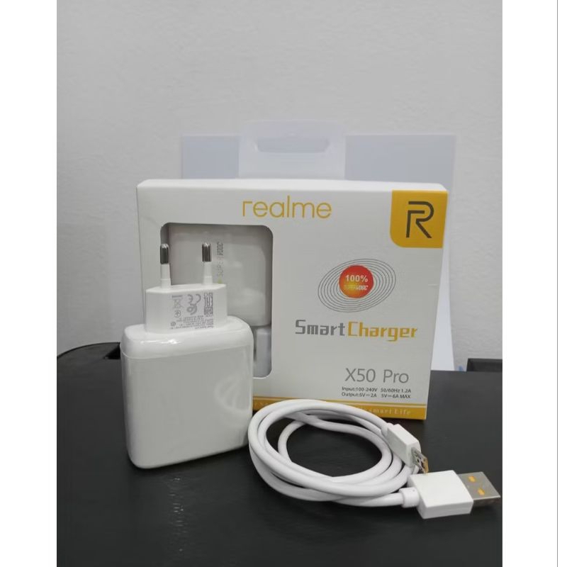 CHARGER REALME ORIGINAL X50 PRO CASAN REALME FAST CHARGING X50 PRO