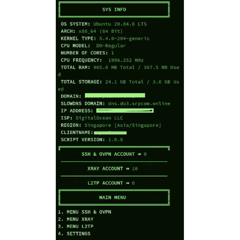 auto script vps vpn trojan vmess ssh