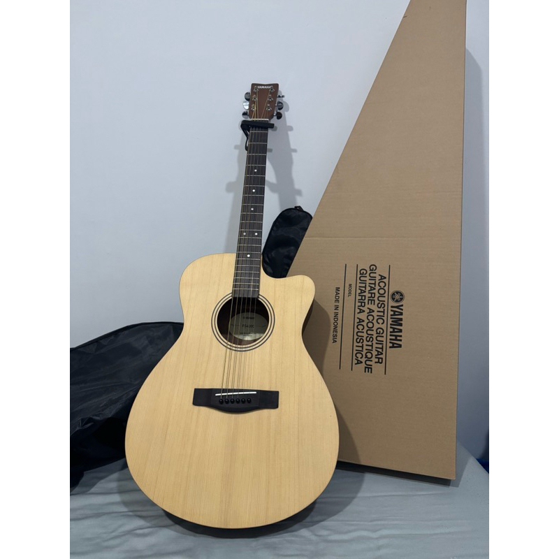 Gitar Akustik Yamaha FS 400 C original (second - baru 2 bulan), FS400C, FS400 C bekas