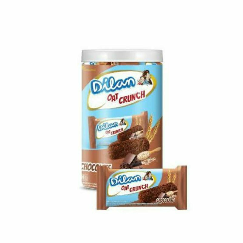 

Dilan Oat Crunch Chocolate 10gr Kemasan Toples isi 25 pcs