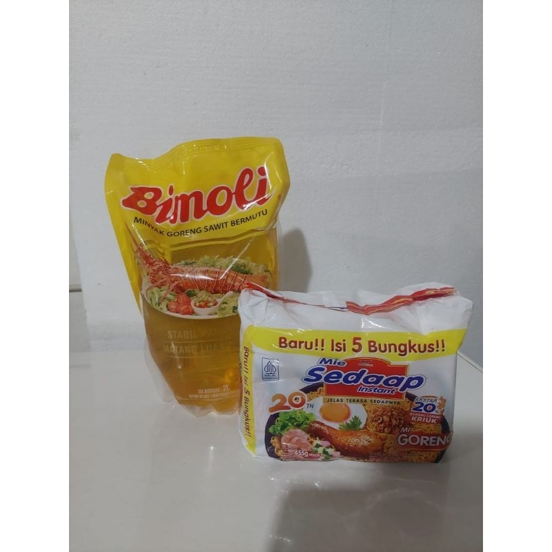 

paket minyak+mie