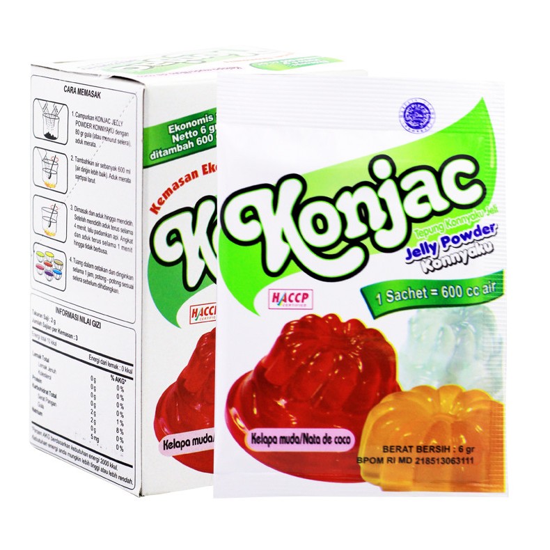 

agar agar konjac kelapa muda coconut 6