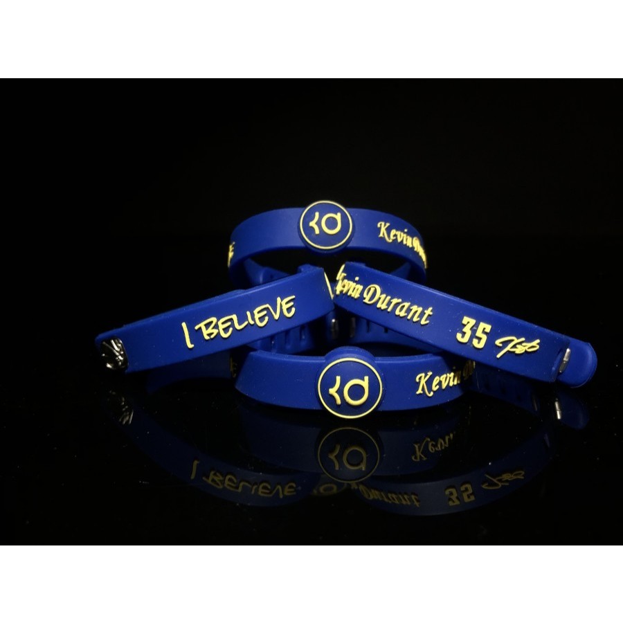 Gelang Basket Baller id Kevin Durant Goldenstare Warriors nba wristband Kevin durant