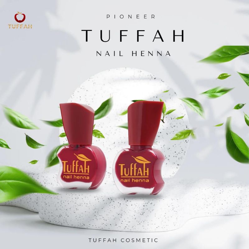 (Ready Maroon) BPOM Tuffah Nail Henna Original / Pacar kuku