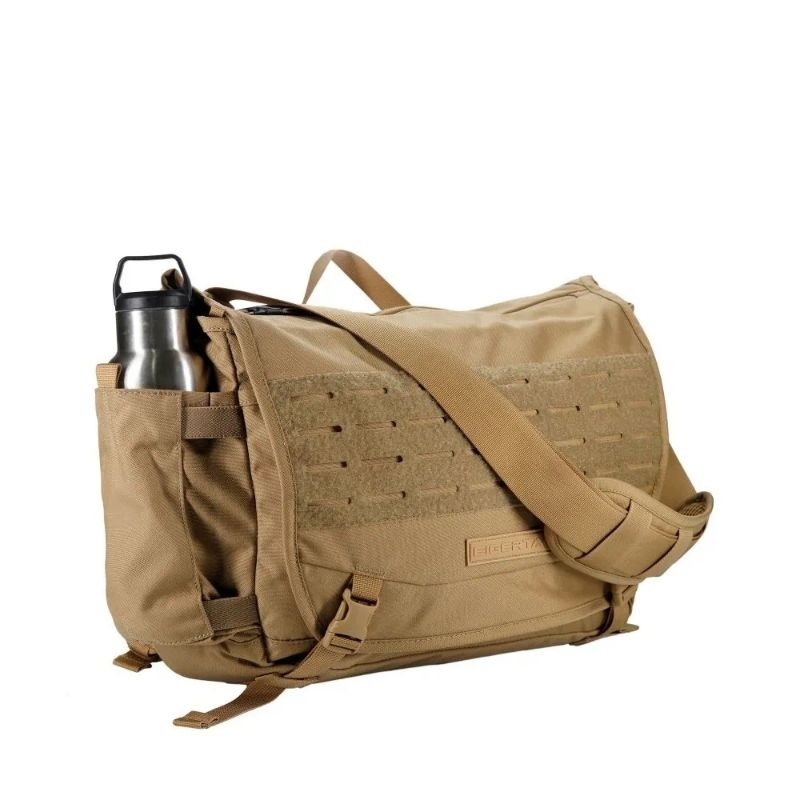 TAS SELEMPANG ENVOY MESSENGER BAG ORIGINAL TAN/BROWN